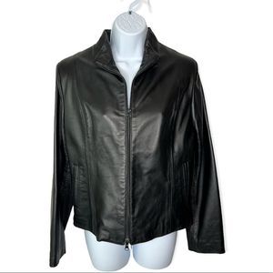 Vera Pelle Genuine Italian Leather Jacket size M